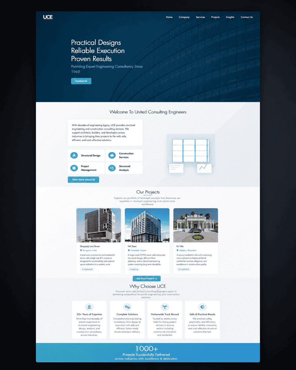 Architect Website Design